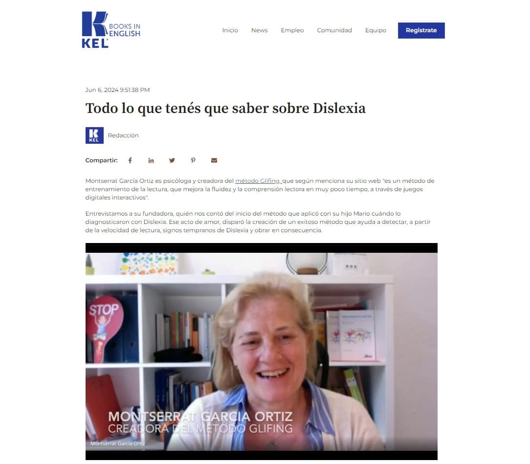 Read more about the article Todo lo que tienes que saber sobre Dislexia