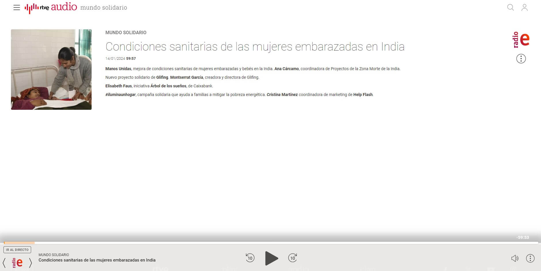 Read more about the article Entrevista a Montserrat García