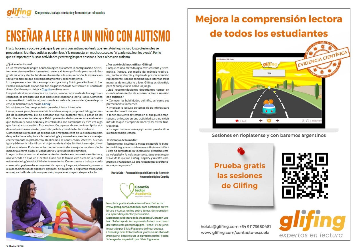 Read more about the article Enseñar a leer a un niño con autismo